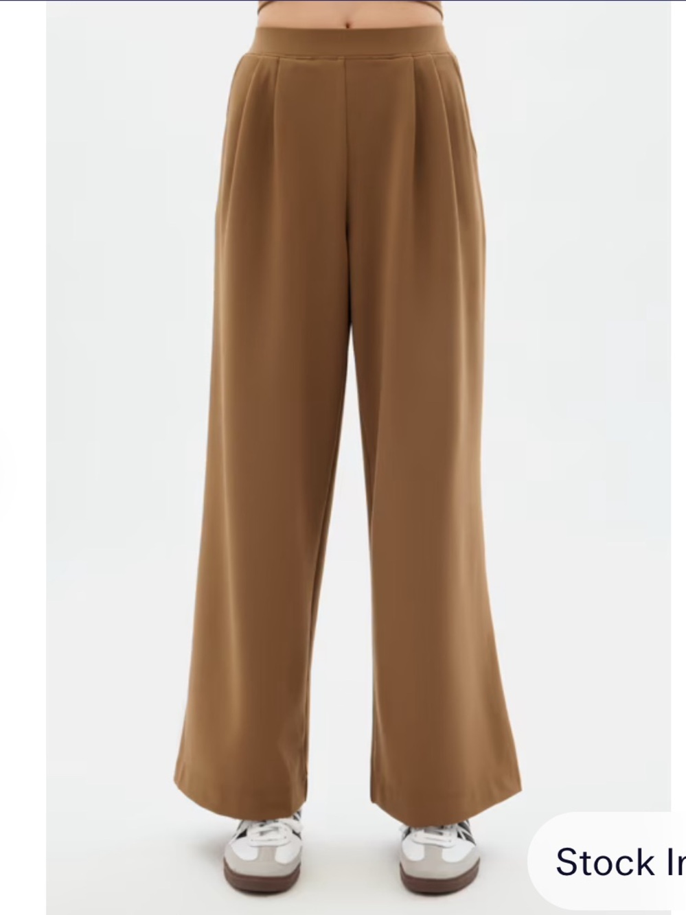 girlfriend collective Beachwood Luxe Wide Leg Pant